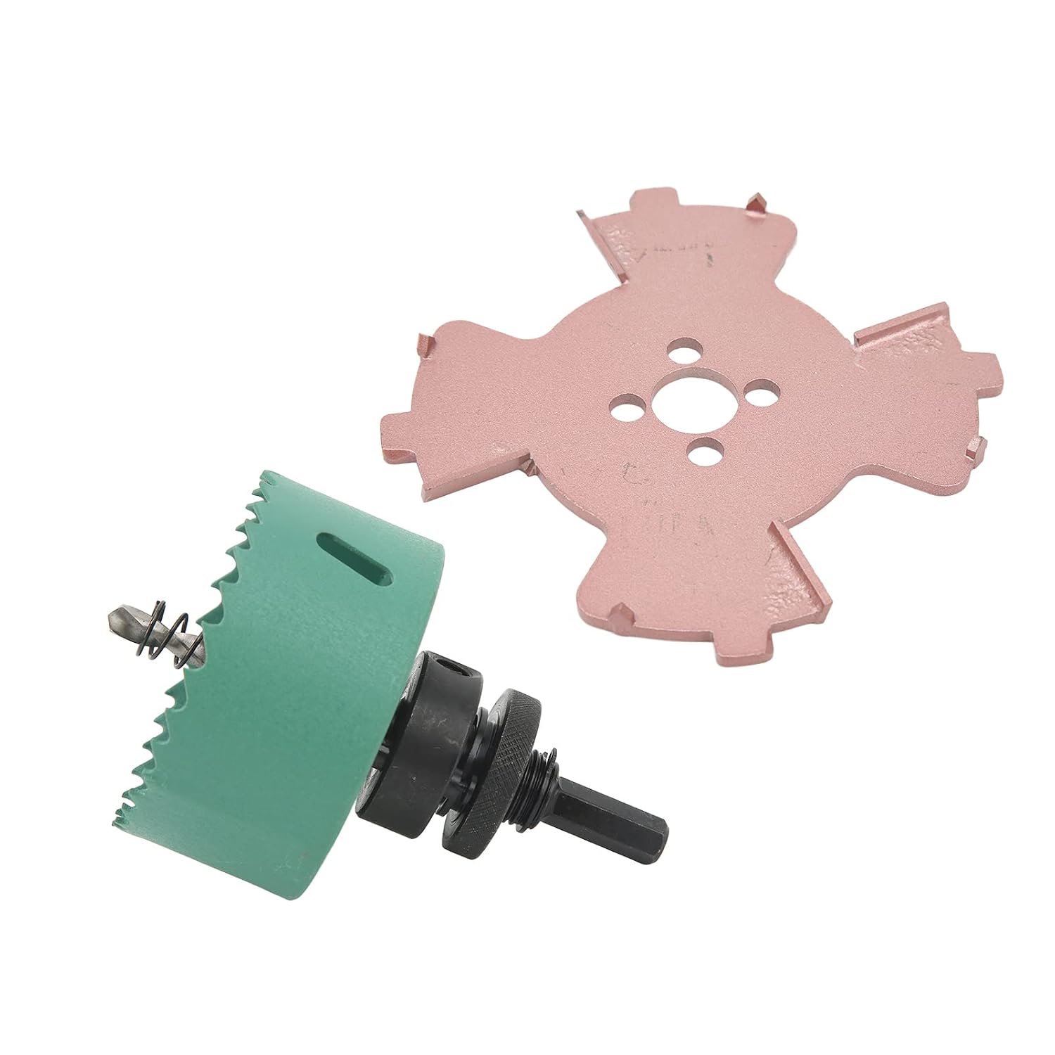 Hole Opener Frameless Set Hex Shank Borderless Tool Sinking Table Embedded for Spotlights Center Drill Inserts (75mm)