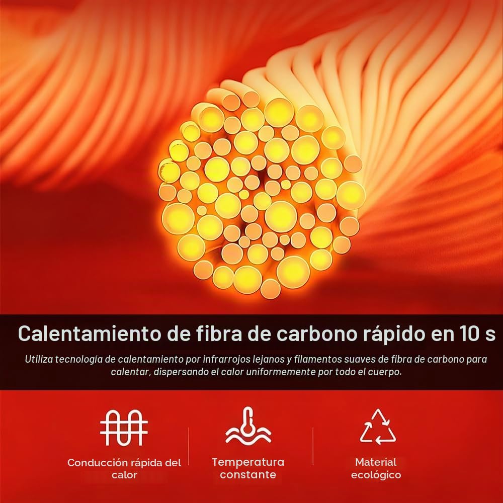 Amurhey Chaleco calefactable hombre y mujer con 21 zonas de calor y compatible con 5V/7.4V, NEW 2025 – Chaleco calefactable, chaqueta eléctrica, chaleco térmico unisex (batería externa no incluida)