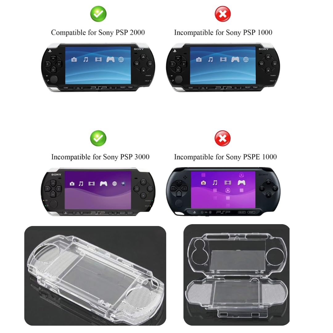 TMG Protective Case for PSP 2000/3000 – Shockproof Transparent