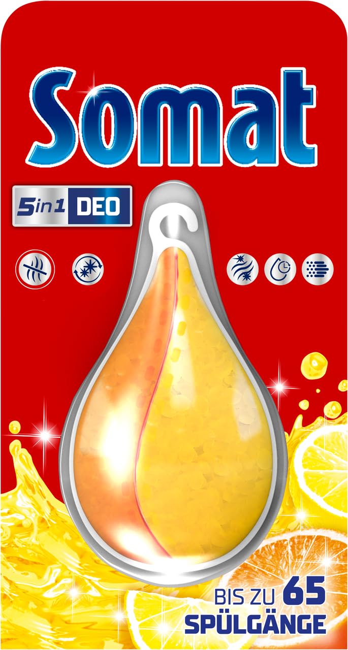 Komplett-Set für strahlendes Geschirr und gepflegte Maschine: SOMAT 3in1 Caps, Duo Power Gel, Spezial-Salz, Klarspüler, Maschinenreiniger & Deo – kraftvoll, Kalkschutz, Glanz und Frische in einem