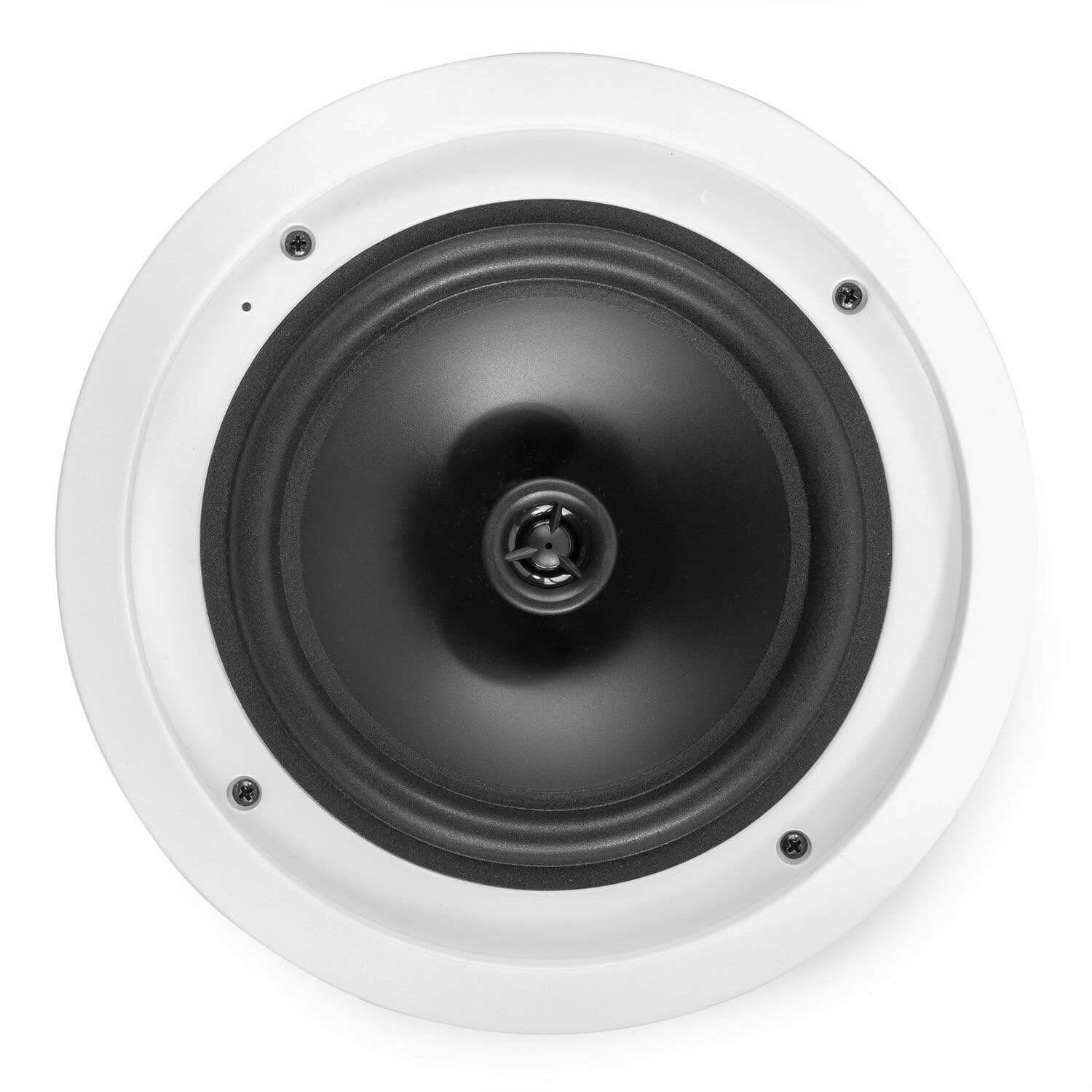 Power Dynamics CSAG8T - Enceinte de Plafond 100V - Aluminium, Puissance de 40 Watts, Woofer de 8 Pouces, Convient aux Espaces Humides, Idéal pour Les Restaurants, Bars, Salles de Bain…
