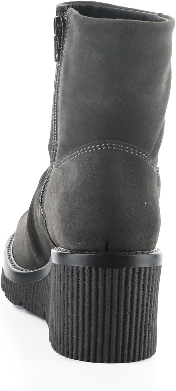 Bos. & Co. Suede Side Zip Boots - Alina