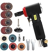 NuoDunco Angle Air Die Grinder, 1/4-Inch Mini Pneumatic Air Angle Grinder 90 Degrees Grinding Mac...