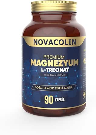 Novacolin Magnezyum L-Treonat 90 Kapsül : Amazon.com.tr: Sağlık ve Bakım