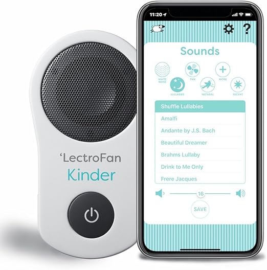 Adaptive Sound LectroFan Kinder Baby Sleep Machine