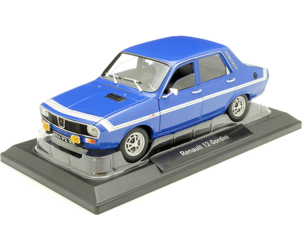 Amazon | NOREV B ルノー 12 ゴルディニ 71 バンパー無し ブルー 1/18
