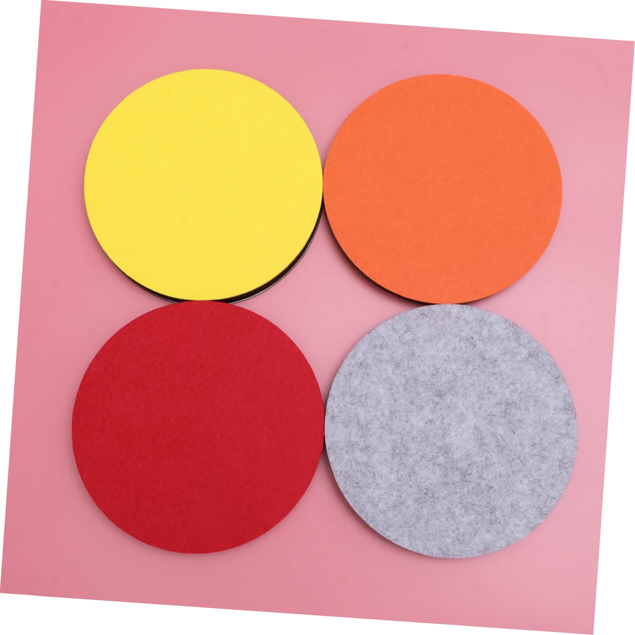 HAPINARY 10pcs Hexagonal Eva Board Memo Board Wall Stickers Self-Adhesive Creative Decorative Classroom Wall Decor