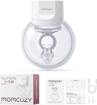 Amazon.co.jp: Momcozy S12 Pro ハンズフリー電動搾乳機、着用式