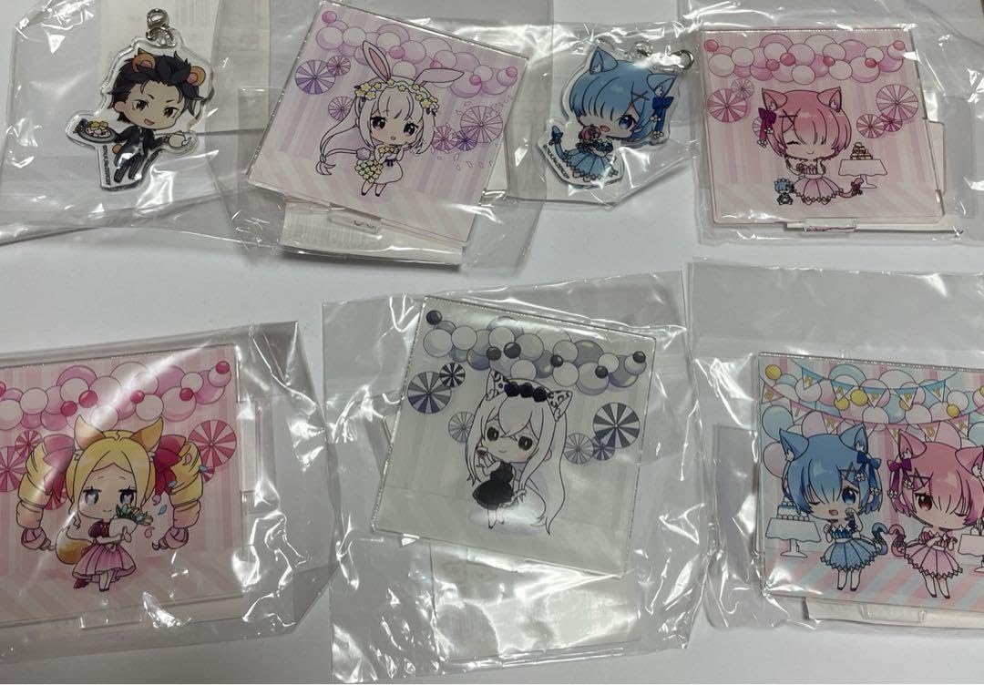 Amazon.co.jp: くじ引き堂 リゼロ ラムレム アクリルスタンド