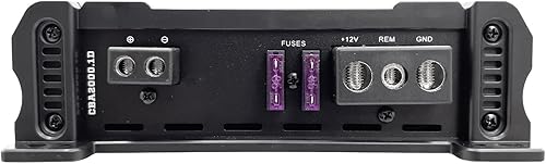 Miniatura 4 de ORION - Amplificador monoblock de 1 canal y clase D Cobalt CBA2000.1D, para subwoofer de auto, 2000 vatios, de 24 ohmio, paso bajo ajustable y
