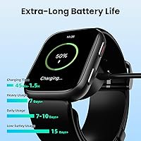 Vista 8 de Smart Watch Blood Pressure, 1.95'' Blood Pressure Watch with Air Pump Cuff, S7 Smartwatch with Blood Pressure Sleep Monitor Sports Tracking for