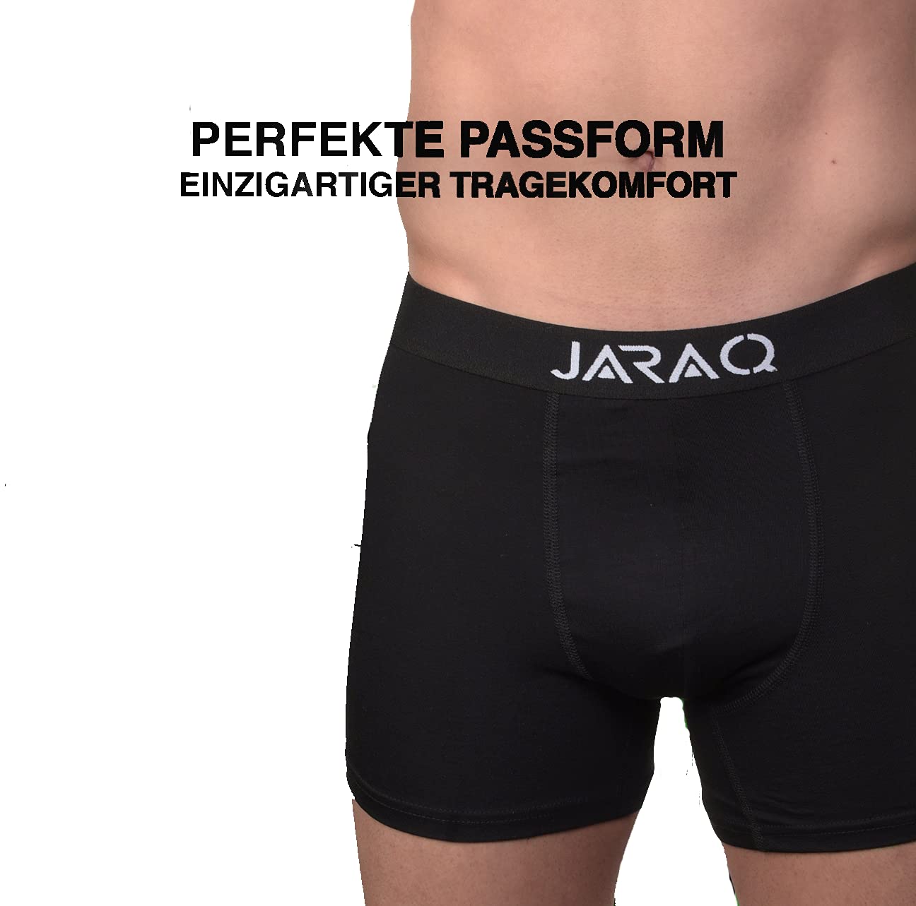 Bambus Herren Unterhose Boxershorts 6er Pack Perfekte Passform Anti Loch ( 2001 - L )