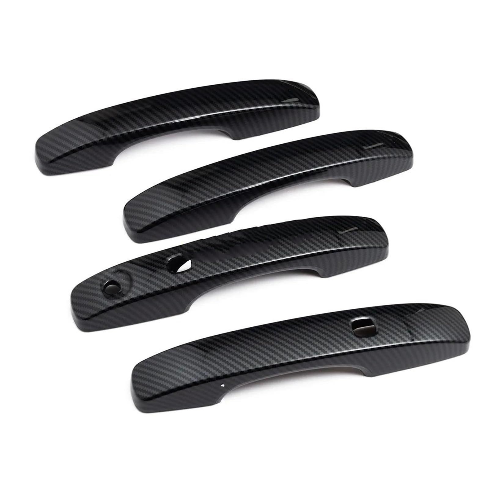Fkhbzm Style 1 Car Door Handle Decorative Cover Sticker Trim Protects Exterior Parts For Ford For Ranger For Everest 2023 2024 2025(Style 1)