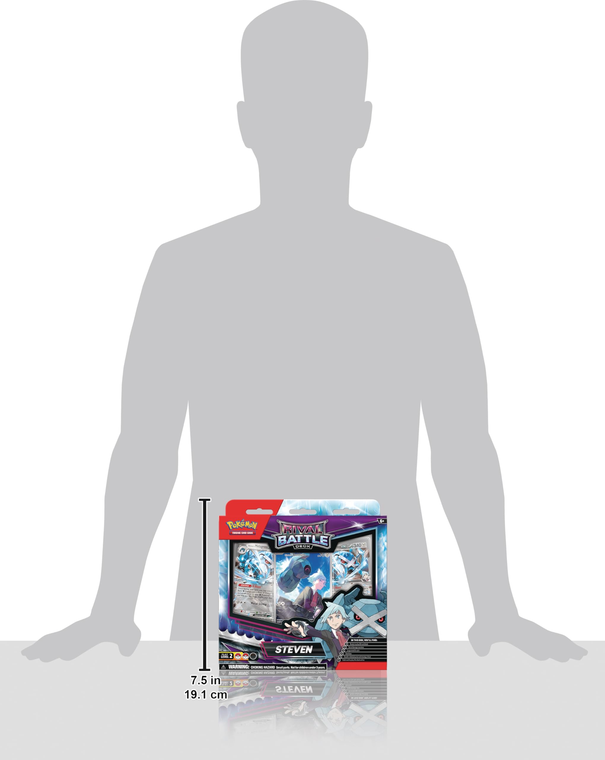 Amazon.com: Pokemon TCG: Rival Battle Deck — Steven (60 Cards