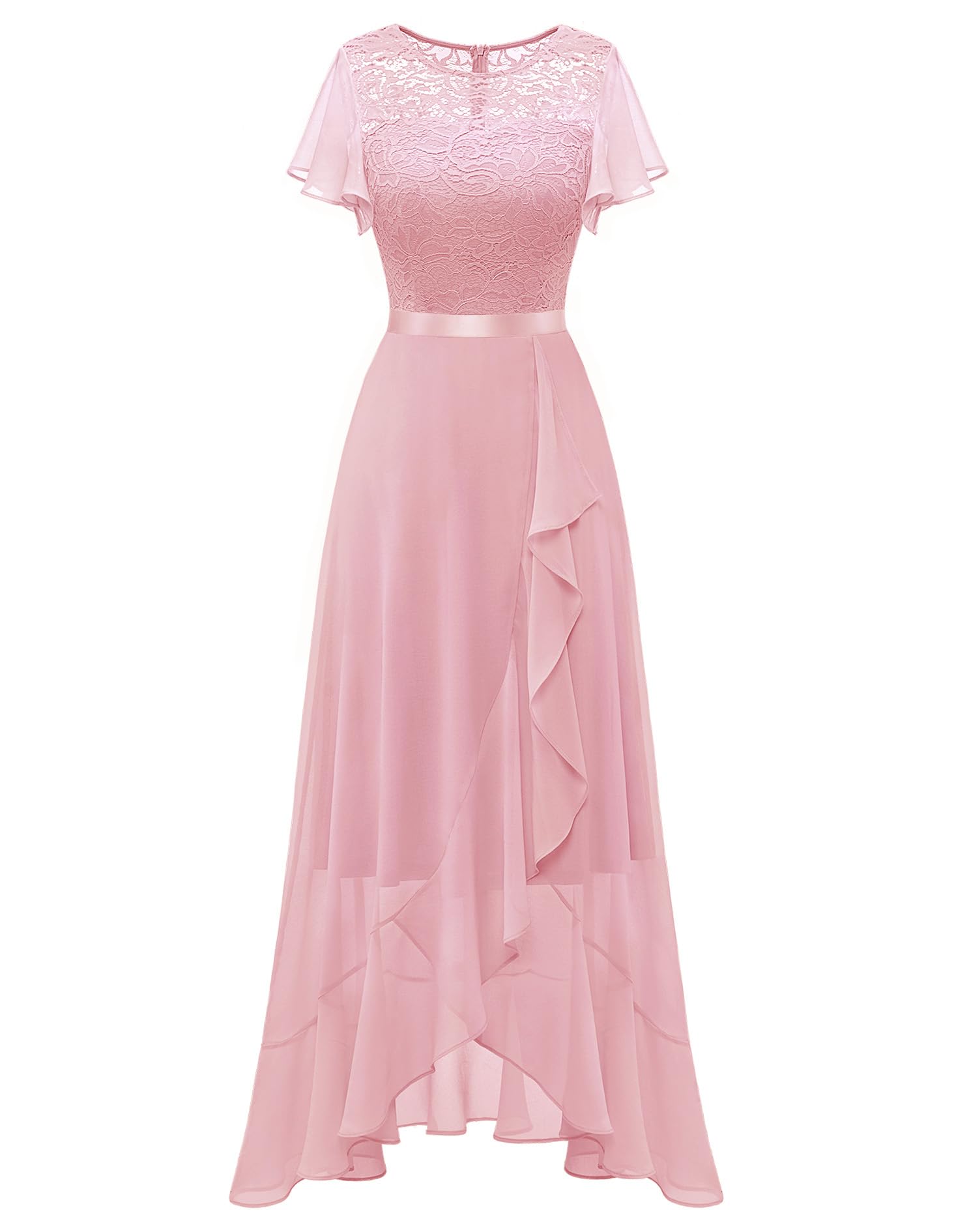 Formal Dresses for Women 2026 Wedding Guest with Slit Cocktail Elegant Lace Long Prom Dress