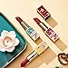 Catkin Carving Lipstick Set Matte Red Orange Long Lasting Moisturizing Lip Stick Makeup Gift (SUMMER PALACE)