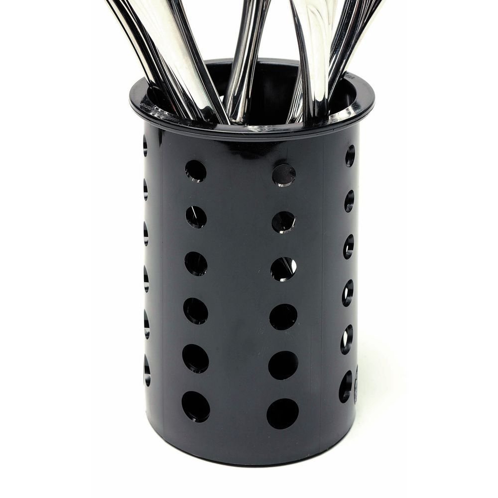 Vollrath 52633 Flatware Cylinder Black Plastic