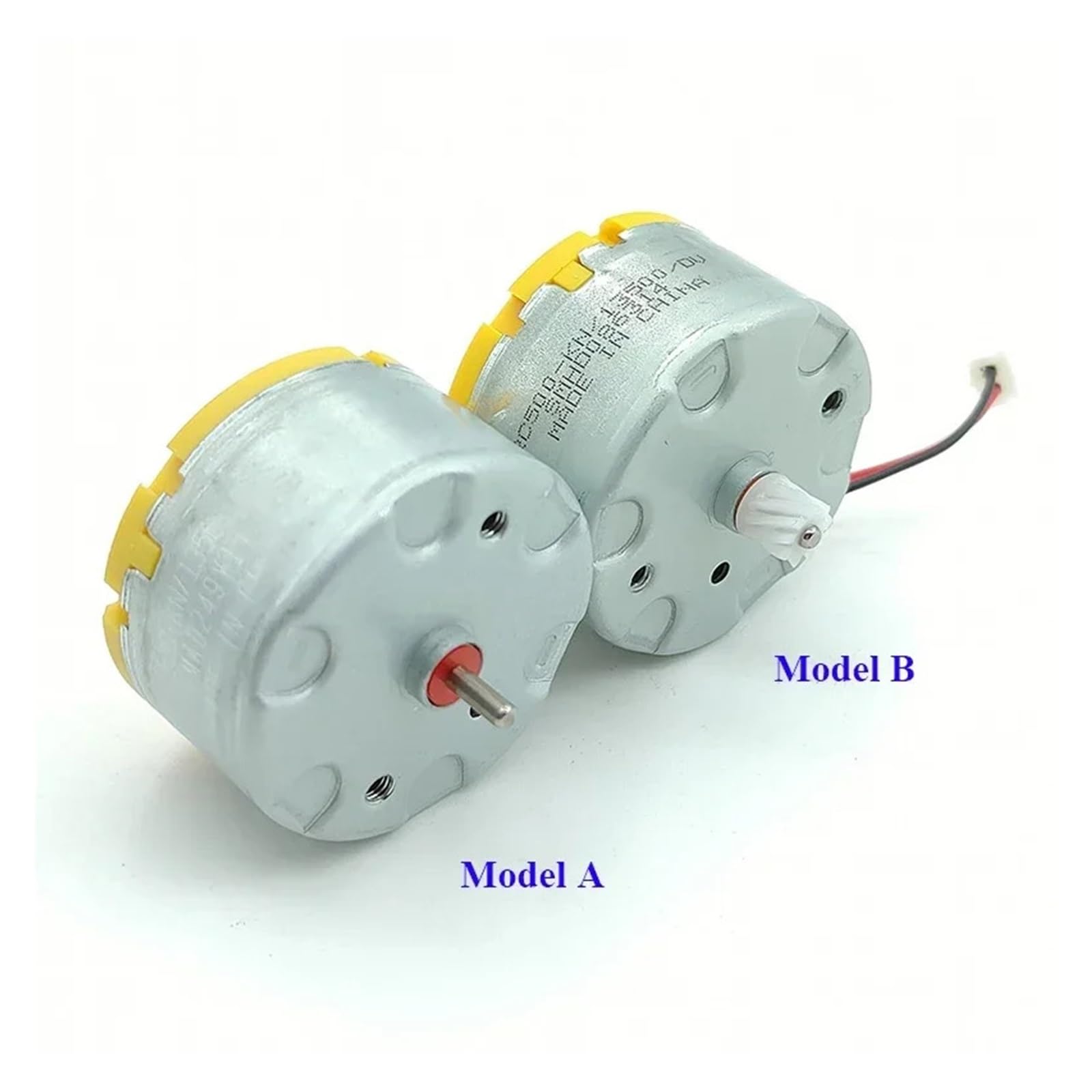 RC500-KN/13500 RF-500TB DC 6V 9V 12V 5500RPM 32mm Okrągły silnik wrzeciona DIY Maszyna zapachowa Zamiatarka do domu (model B z przekładnią)