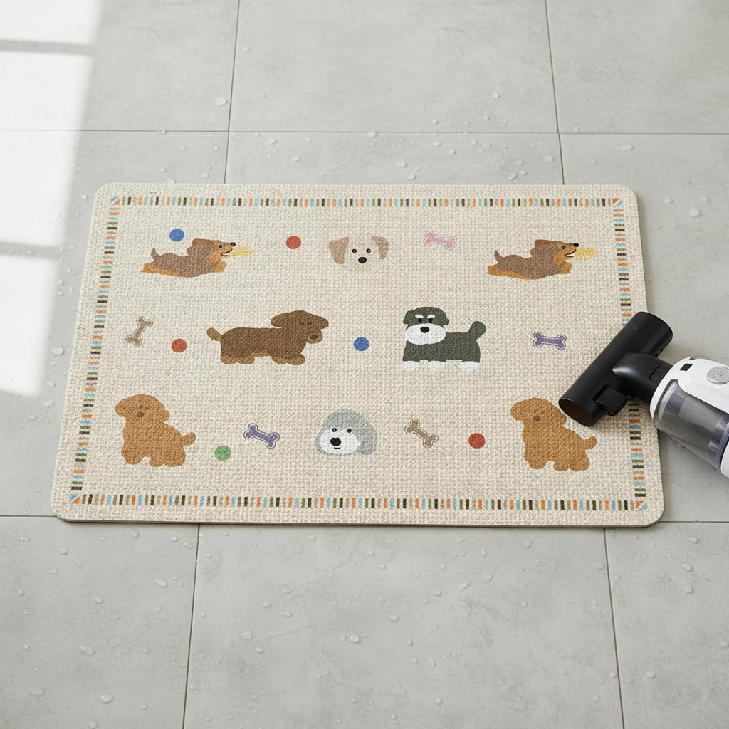 Tapis Bain Séchage Antidérapant, 60 * 90cm
