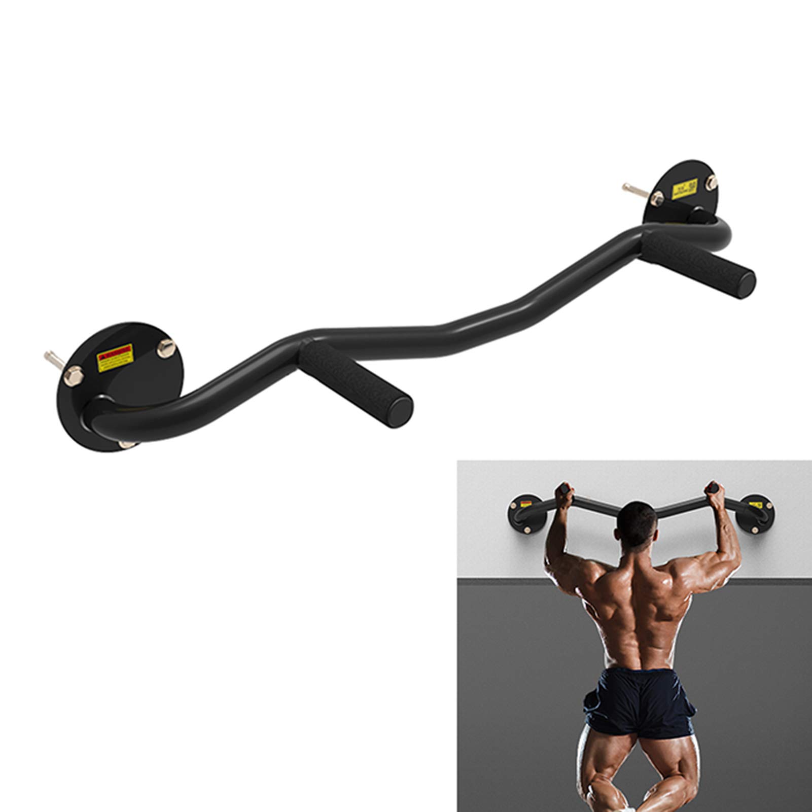 プルアップバー壁掛け式プッシュアップバー 、ホームスチールジ懸垂バー、滑り止めハンドルと穴あき取り付け付き株式会社錦荷重180kg Amazon.co.jp: プルアップバー壁掛け式プッシュアップバー 、ホーム