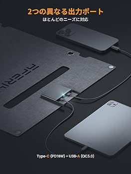 Amazon.co.jp: AFERIY AFERIY 145W ポータブル電源 30W セット