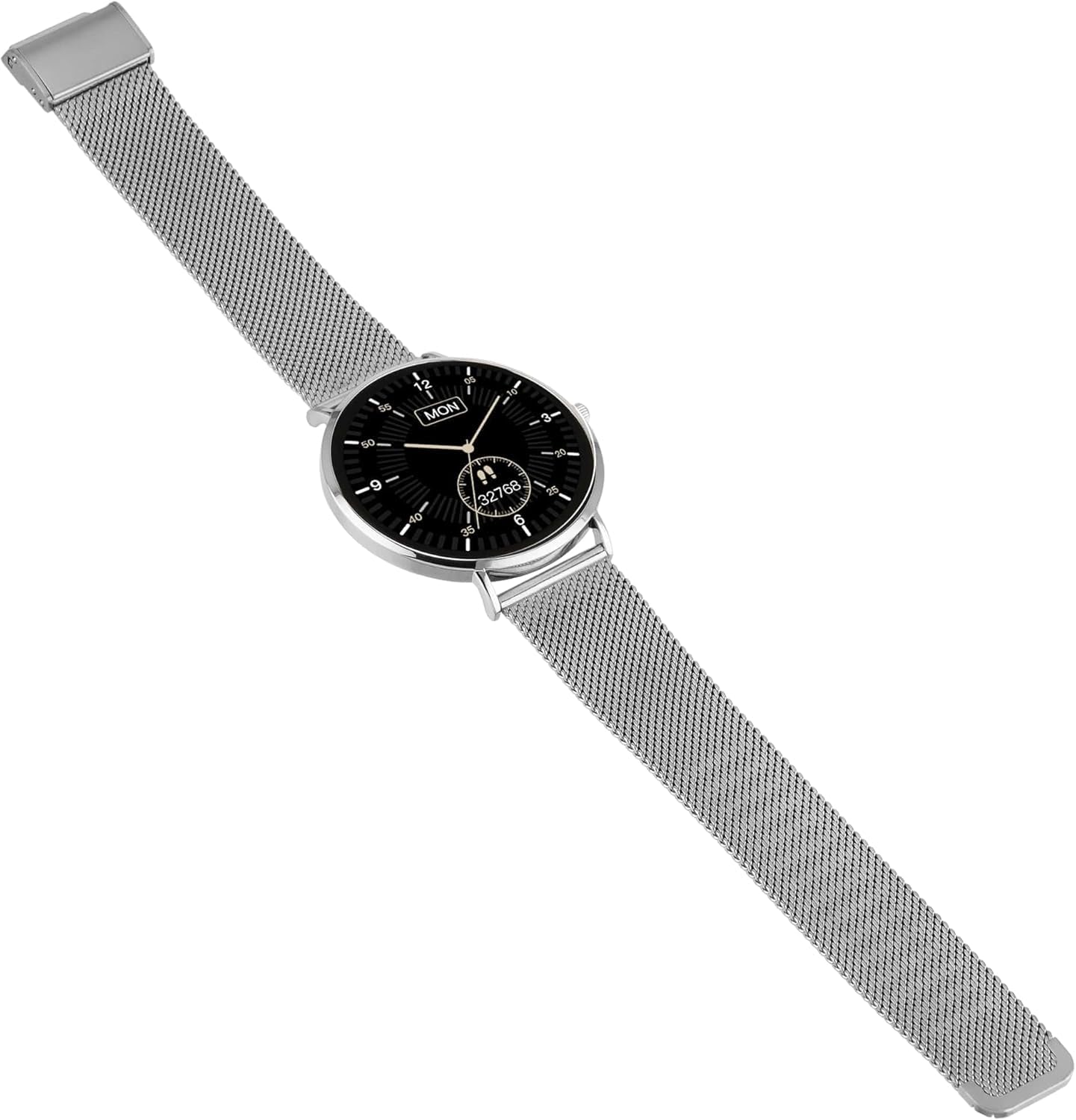XCOAST SIONA 2 smartwatch da donna (4,2 cm) iOS e Android, Fitness Tracker, AMOLED, 21 sport, 150 watchfaces, ossigeno nel sangue, ultra piatto (6,9 mm), impermeabile, impulso, pressione sanguigna