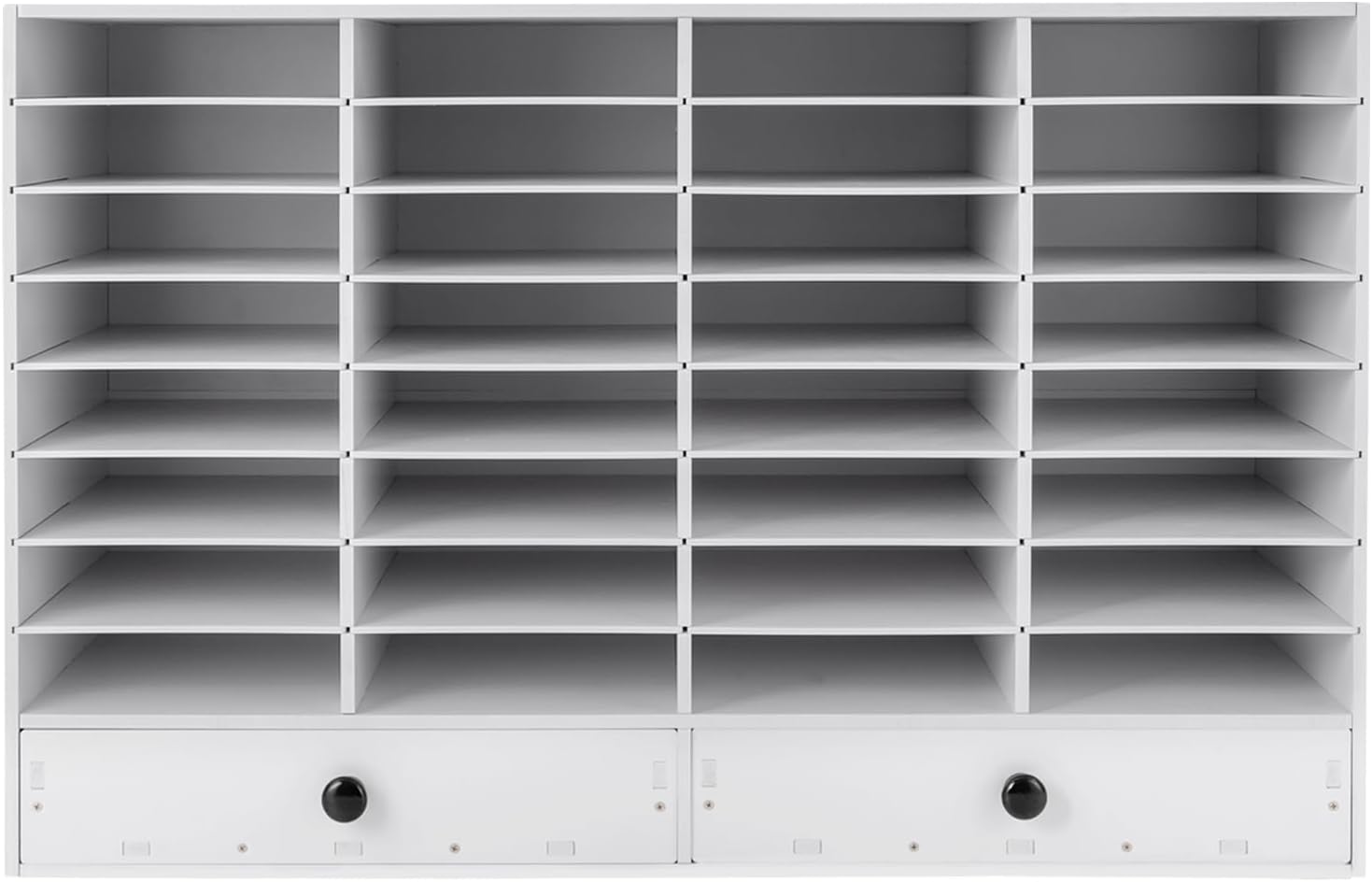 Adjustable Literature Organizer, 32 Compartment File