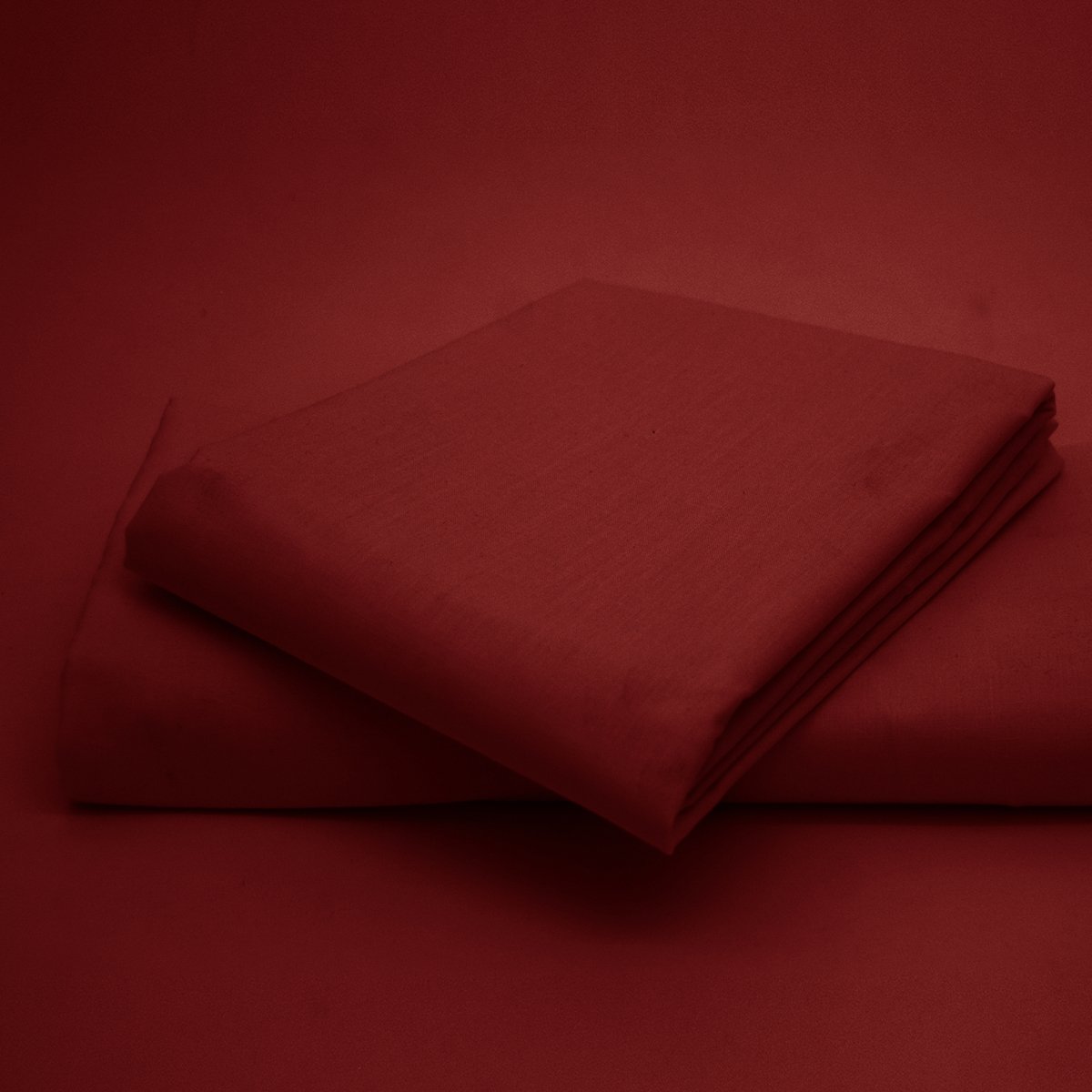 Artistic Fashionista EASYCARE Non-Iron Plain Dyed POLYCOTTON HOUSEWIFE PILLOWCASES PAIR (Wine)