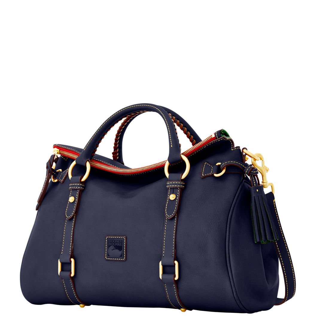 Dooney & Bourke Satchel Bags for Women, Large Florentine Handbag with Optional Crossbody Bag Strap: Dooney & Bourke Satchel Bags for Women, Large Florentine Satchel Handbag with Optional Crossbody Bag Strap