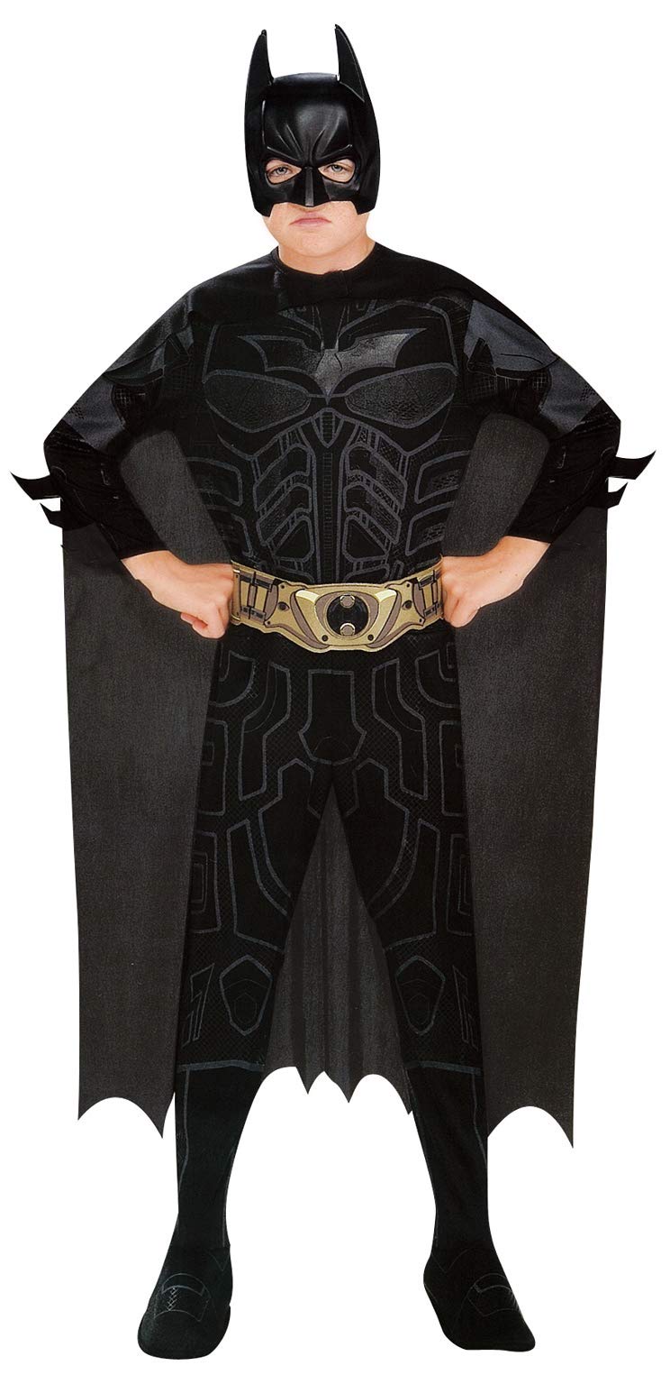 Rubies Costume Batman Dark Knight Rises Child's Batman Costume with Mask and Cape, Medium