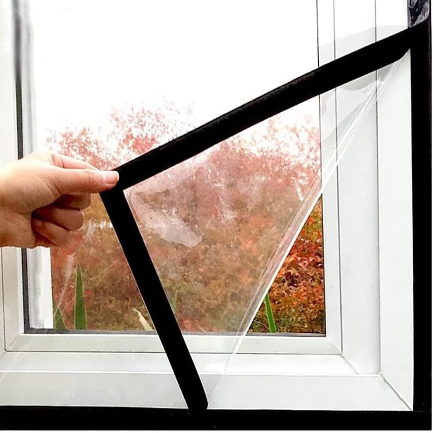 Window Insulation Kit for Winters,Clear Window Seal Insulating Film,Double Glazing Film for