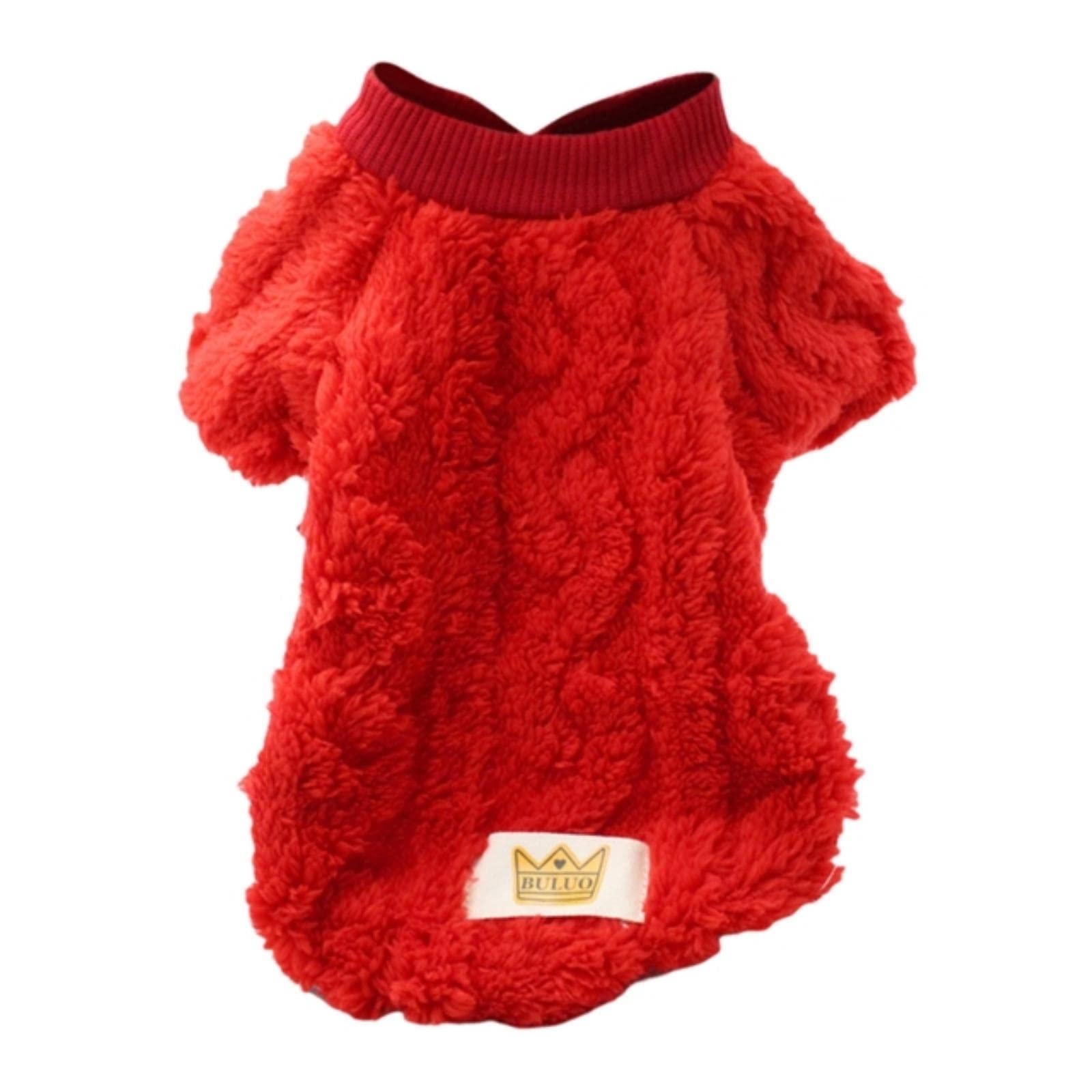Manteau chien en laine chaude veste d'hiver pour bouledogue et petit chien