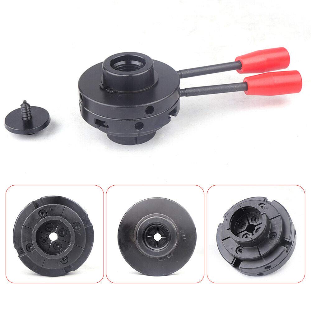 Fabricante máquinas eléctricas Platos 4 Garras - Diámetro: 100 mm - M33 x 3,5 - Plato autocentrante - 4 croquetas - para torneado Banco - para Torno