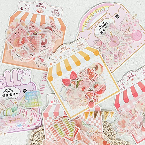 Preisvergleich Produktbild Leckere Lebensmittel Schreibwaren Aufkleber Versiegelungsetikett Reiseaufkleber DIY Scrapbooking Tagebuch Planer Alben Dekoration 40 Stück / Packung