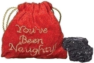 Roman You've Been Naughty Bag with Lump of Coal