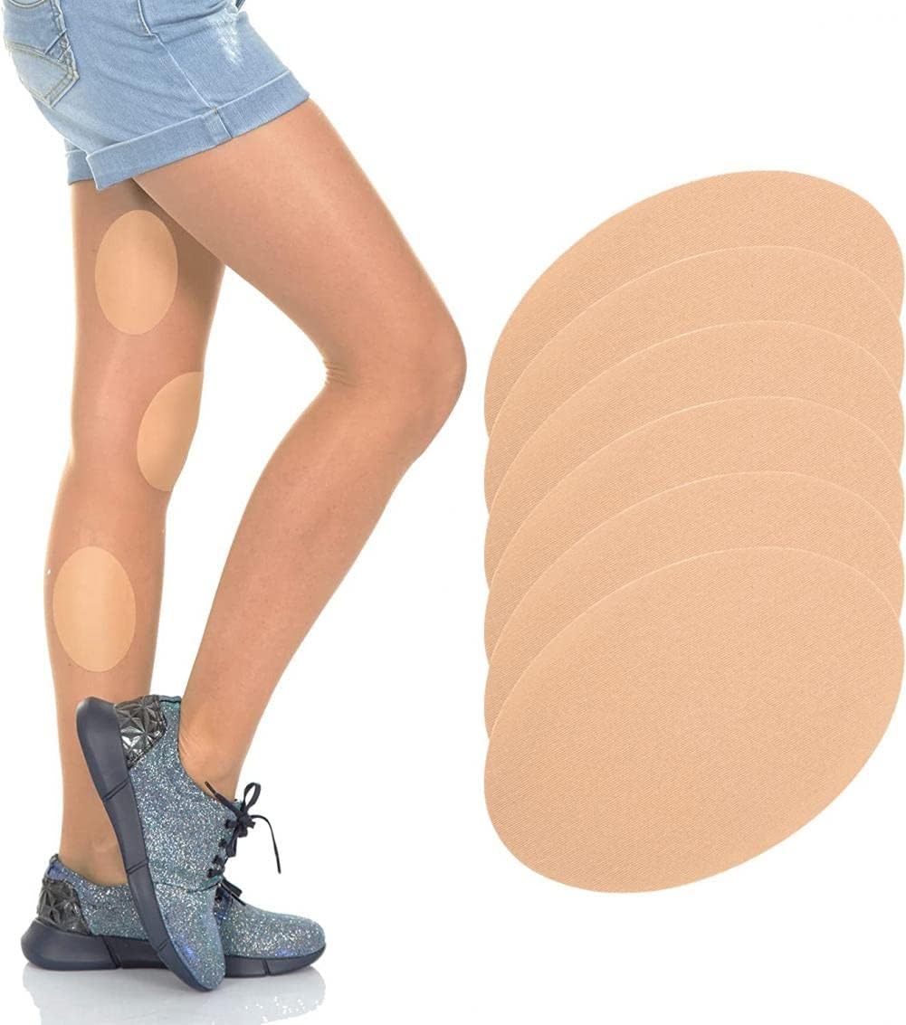 6 Pack Thigh Inner Anti-Chafing Sticker,Thigh Tapes Self Adhesive Anti Chafing Patches Disposable Body Anti-Friction Pads,Wear-Resistant Paste Thigh Bands,Anti-Chafing Patch for Thigh Inner
