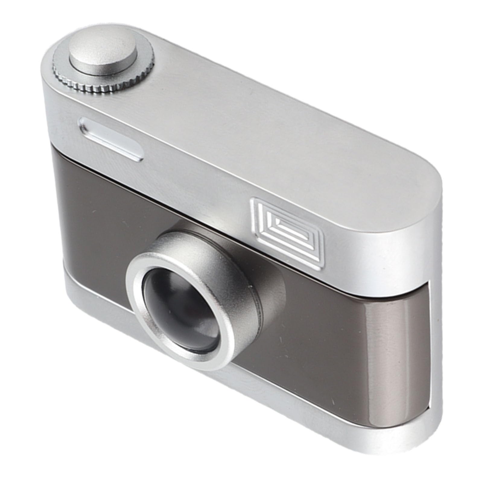 Fidget Slider Push Slider Fidget Clicker Fidget Toys, Camera Shaped ADHD Push Slider Toy Adult Metal Press Click Niepokój Stress Relief Slider Toy for Office