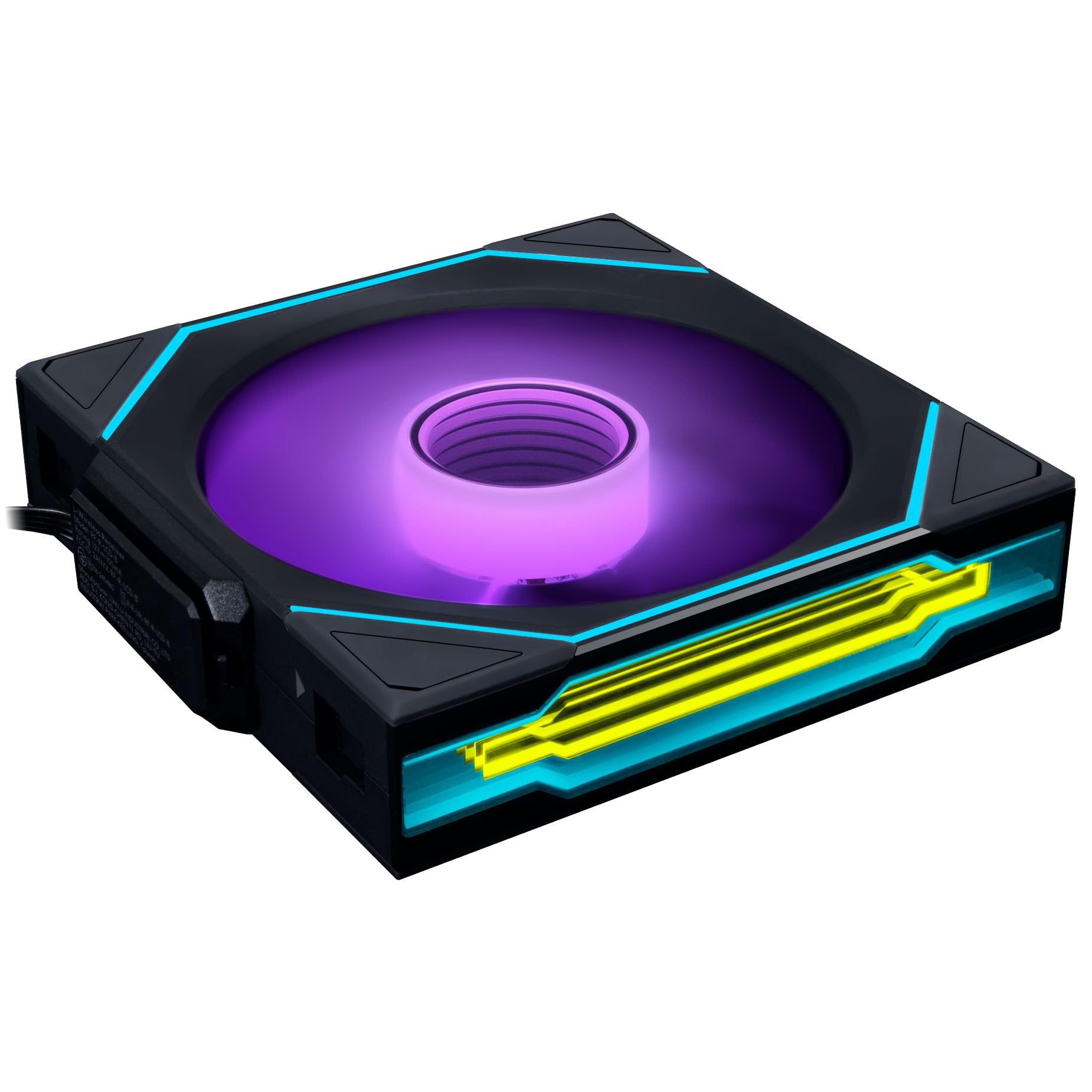 Lian Li Uni Fan SL-Inf Wireless 120 Case Per Computer Ventilatore 12 Cm Nero 1 Pz (lian Li Uni Sl120 Inf Reverse Wireless Addressable Rgb Black 120mm