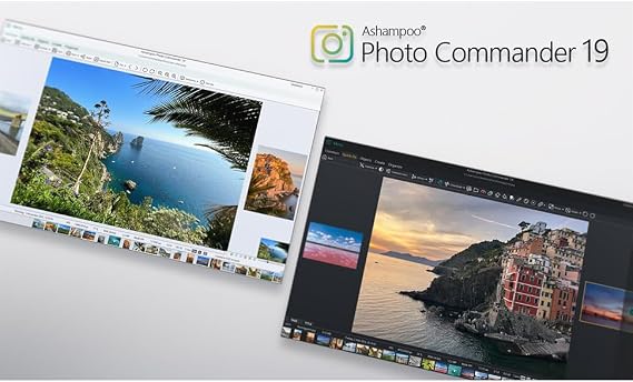 Photo Commander 19 - Photo Editing & Graphic Design Software for Windows 11, 10, 8.1, 7 - make your own photo collages, calendars and slideshows