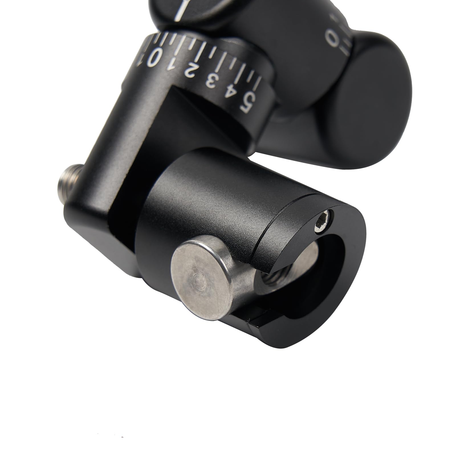 S F Support de barre en V réglable sur un côté pour tir à l'arc Libération rapide, stabilisateur pour tige d'arc, paquet de montage pour barre latérale, stabilisateur pour arc