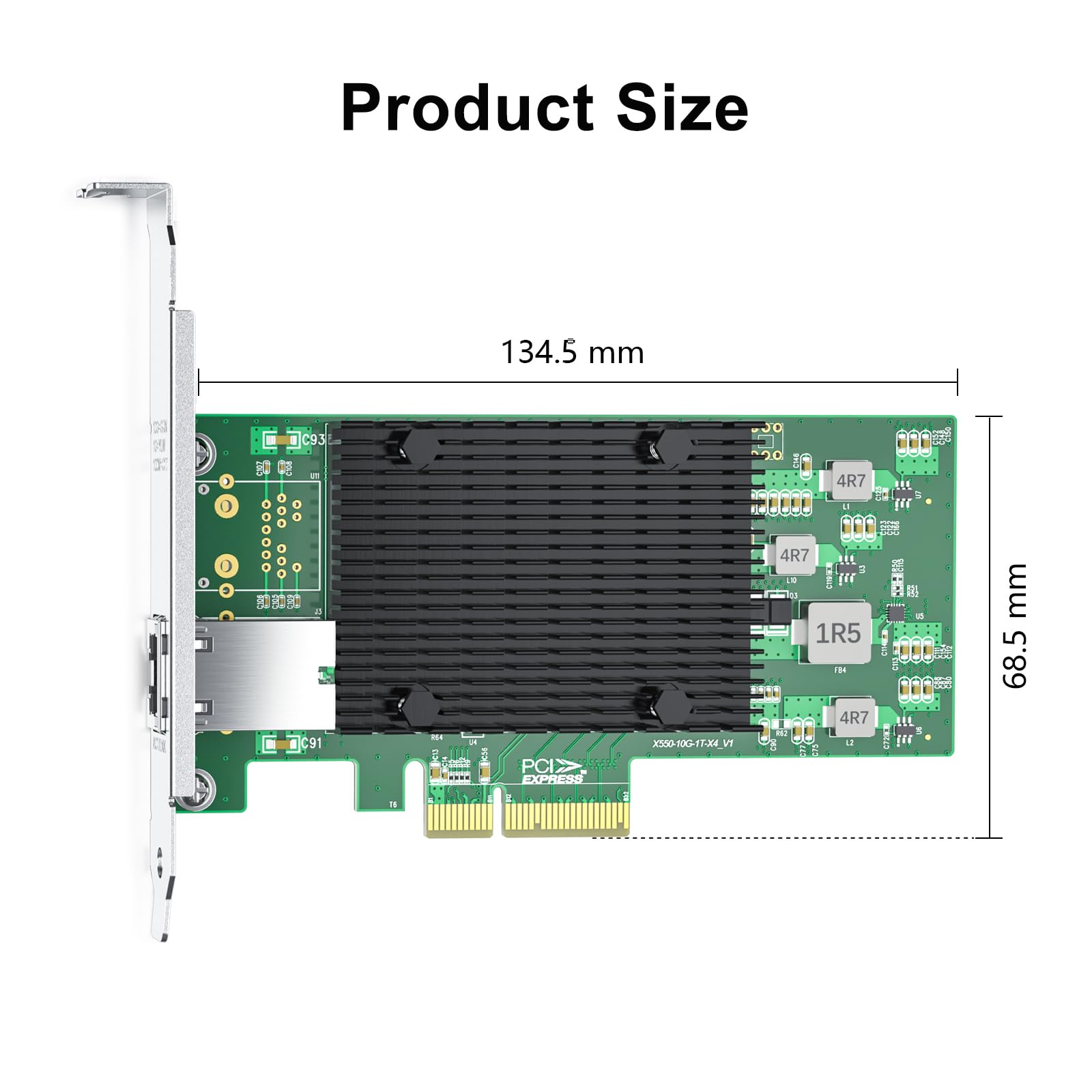 Amazon | 10Gb PCI-E 10Gネットワークカード | ipolex | ネットワーク
