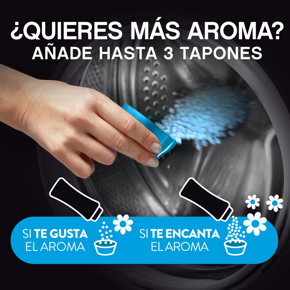 Lenor UNstoppables Perlas de Perfume para la Ropa, 96 Lavados (6 x 195g), Suavizante con Fragancia Frescor Alpino, Potenciador de Frescor