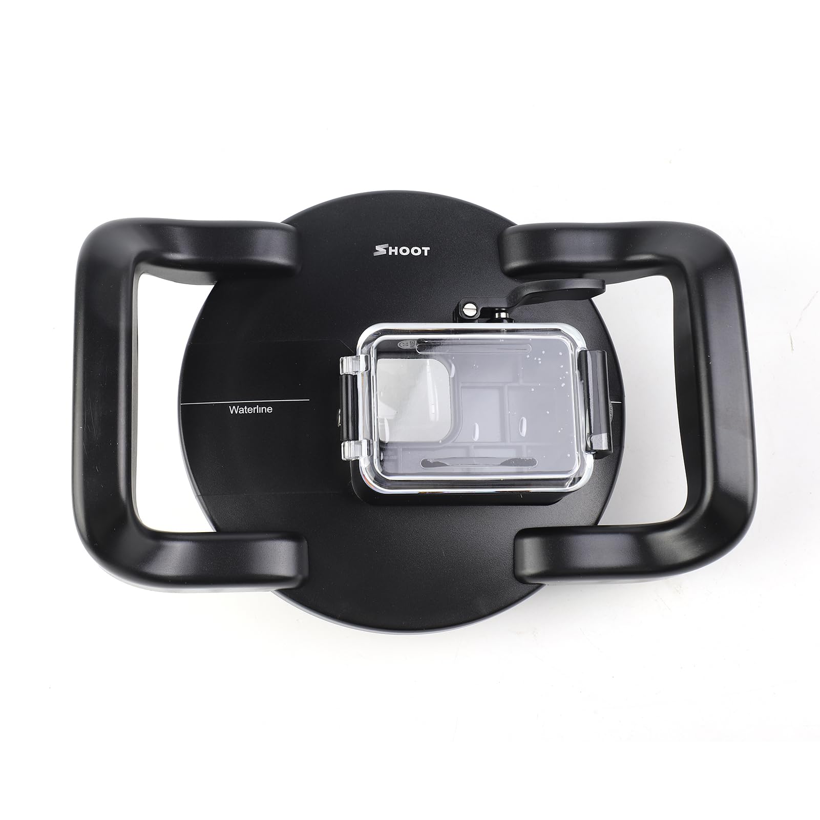 Obiettivo Dome Port per 10 e 9 Nero, Custodia, Accessori per Fotografia Subacquea Grandangolare da 45 m/180°