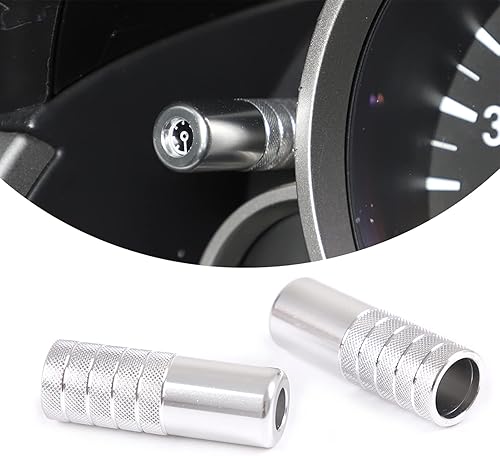 Cubierta decorativa para barra de ajuste de tablero de instrumentos de aleación de aluminio para Mazda MX-5 RF Miata 2009-2015 Cubierta de palanca