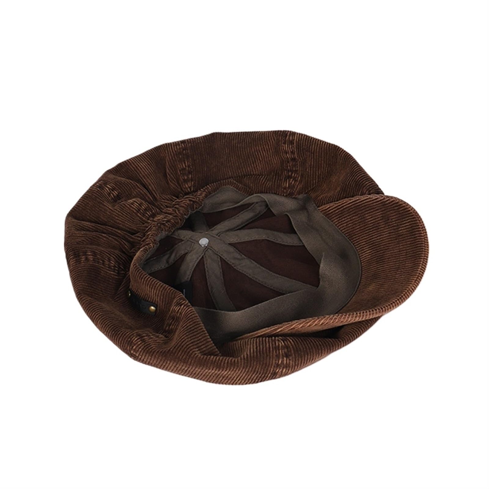 Casquette Gavroche en Velours Côtelé for Hommes/Femmes Vintage Unisexe Paperboy Peintre Béret Casquette Slouchy Béret Casquette Gavroche Chapeau(Retro Red)
