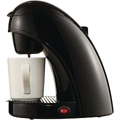 Brentwood TS-112B Single Serve Coffee Maker with Mug Black
