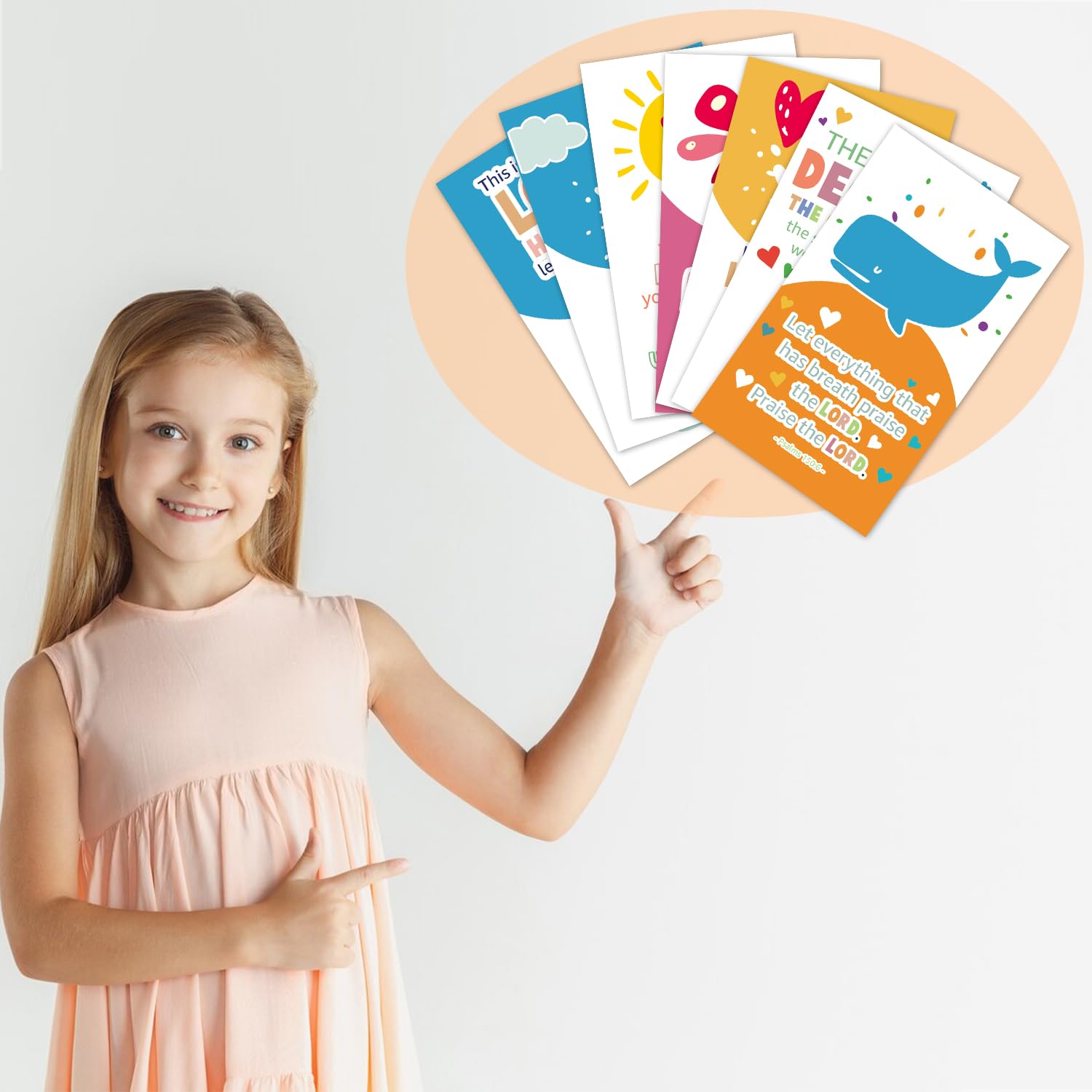 60 mini tarjetas de oración de las Escrituras con versículos de la Biblia surtidos para estudios bíblicos infantiles, tarjetas de aliento para niños, estudiantes, regalos religiosos cristianos