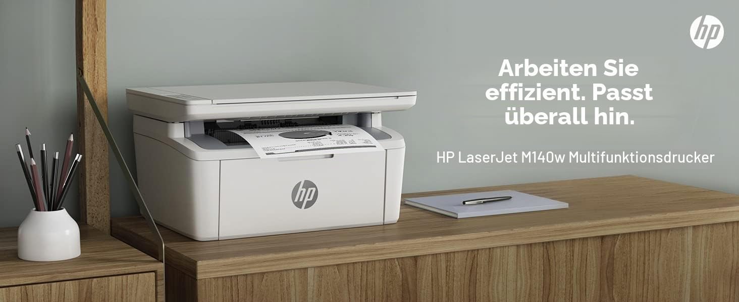 Imprimante multifonction HP LaserJet M140w laser noir et blanc