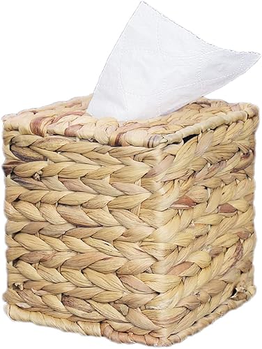 Soporte cuadrado para caja de pañuelos, funda decorativa para caja de pañuelos, servilletero, decoración automotriz, cubierta de pañuelos para