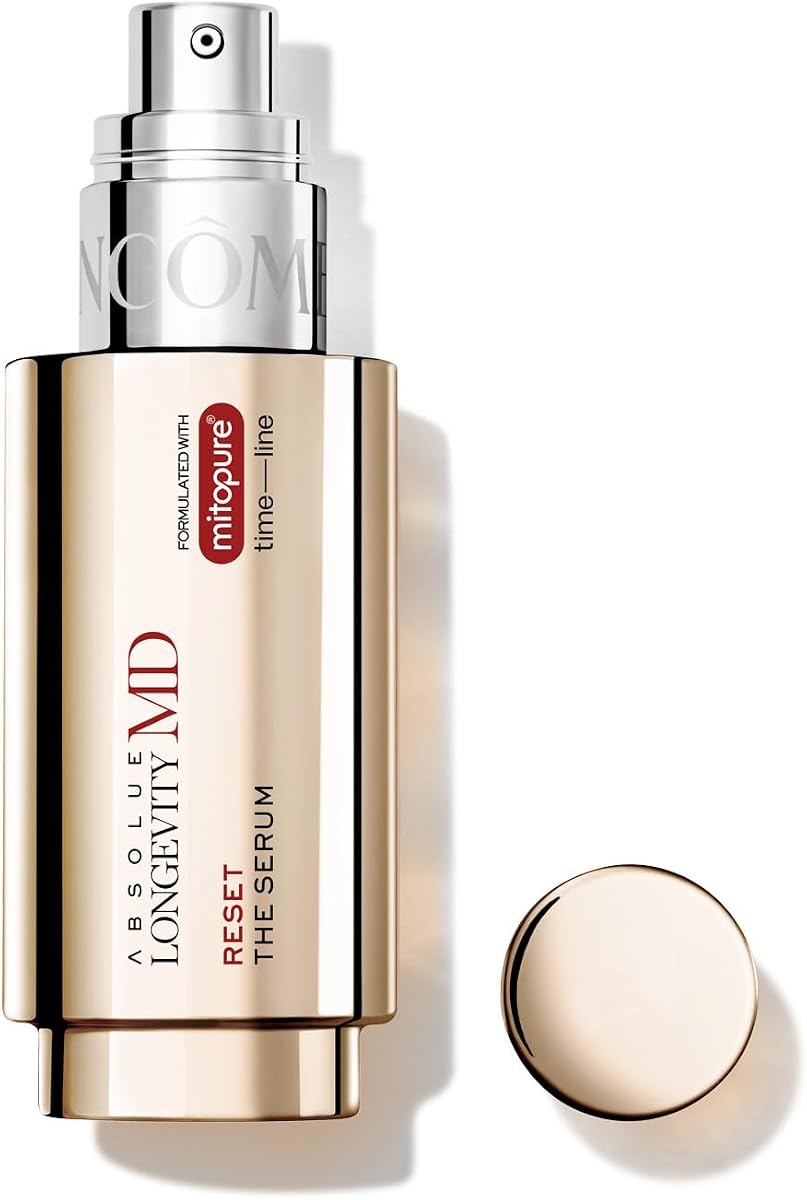 Lancôme Absolue Longevity MD Reset - Anti-Aging Face Serum, 1.69 Fl Oz | Improves Firmness and Elasticity - With Mitopure - Clinically Proven to Reset Aging Signs - Suitable for Mature Skin